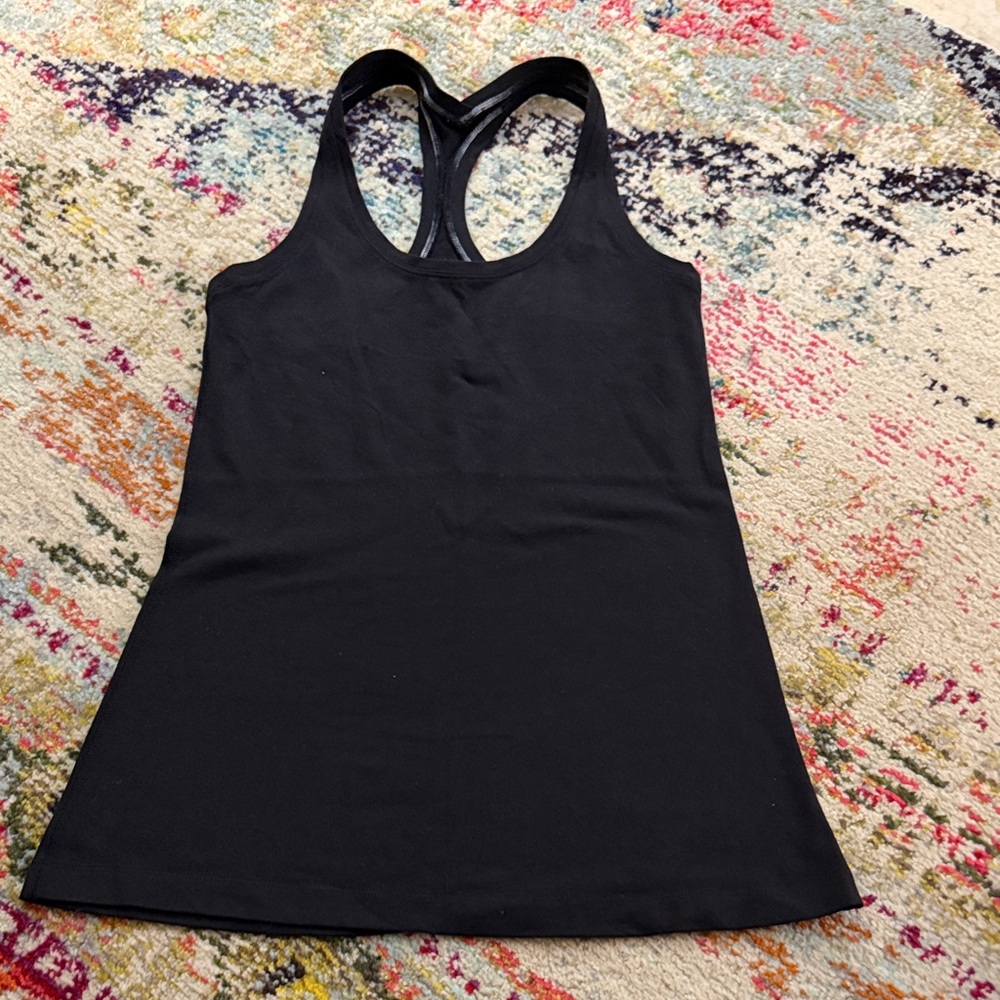 Women's Black Lululemon Racerback Tank Top small(?)